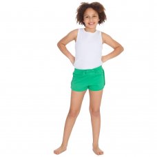 12C157: Infant Girls Interlock Shorts- Apple (2-6 Years)